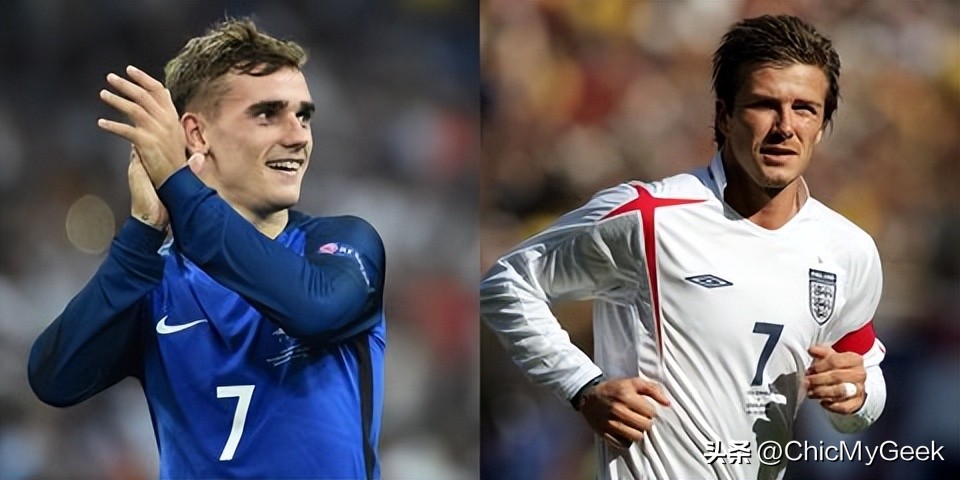 比肩张伯伦天赋的球员,足坛十大神锋贝克汉姆