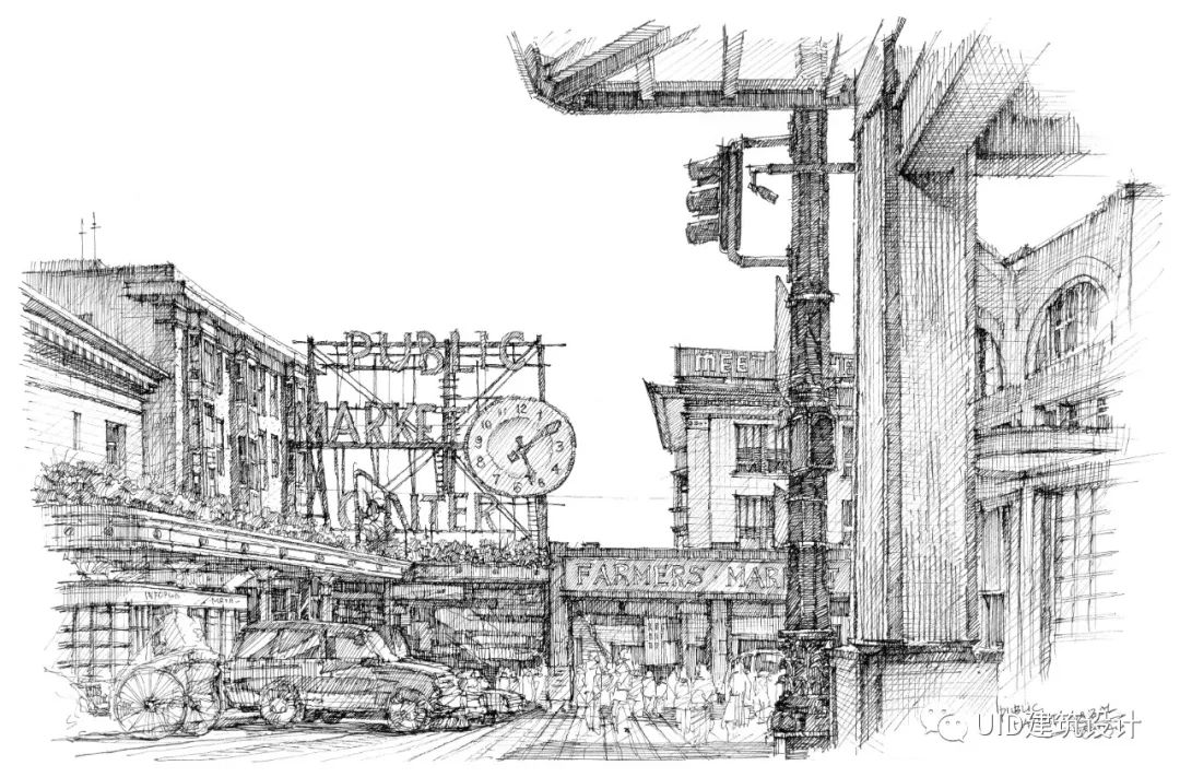 埃及旅游手绘,丹麦旅游手绘图