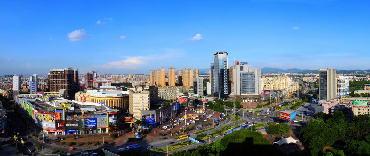 东莞市产业园分布图,东莞各镇支柱产业分布图