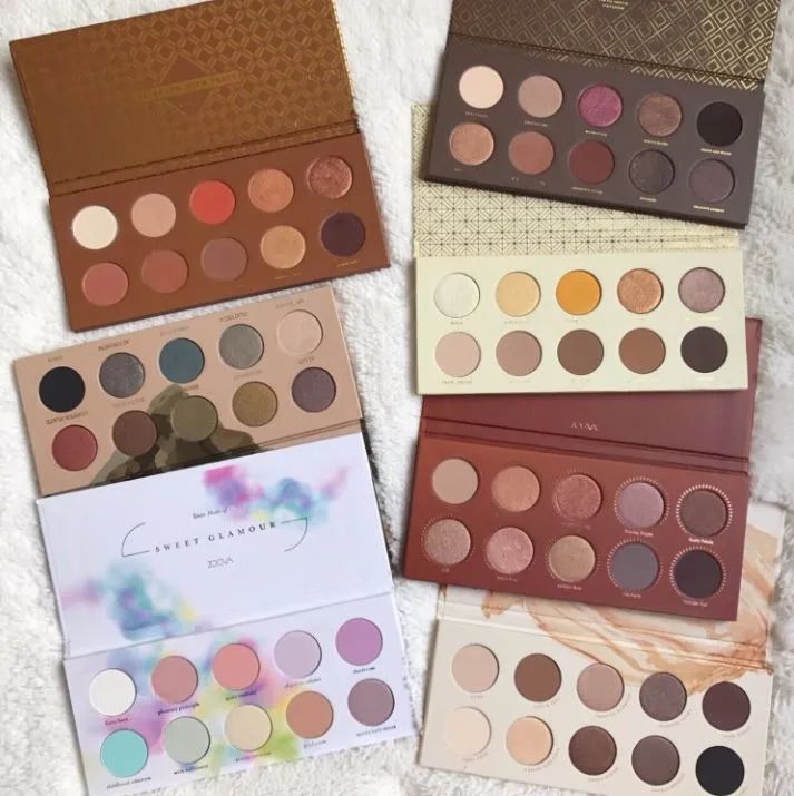 适合新手的眼影盘一盘搞定,眼影新手万能画法