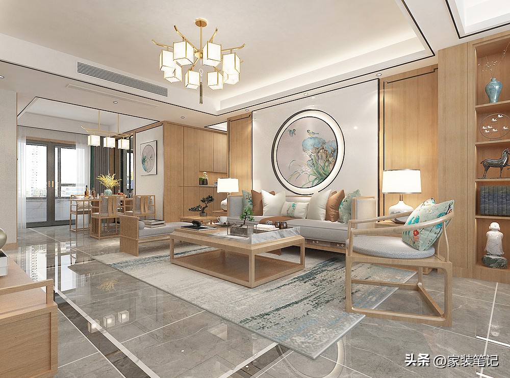 新中式全屋装修推荐,晒晒我家的中式装修