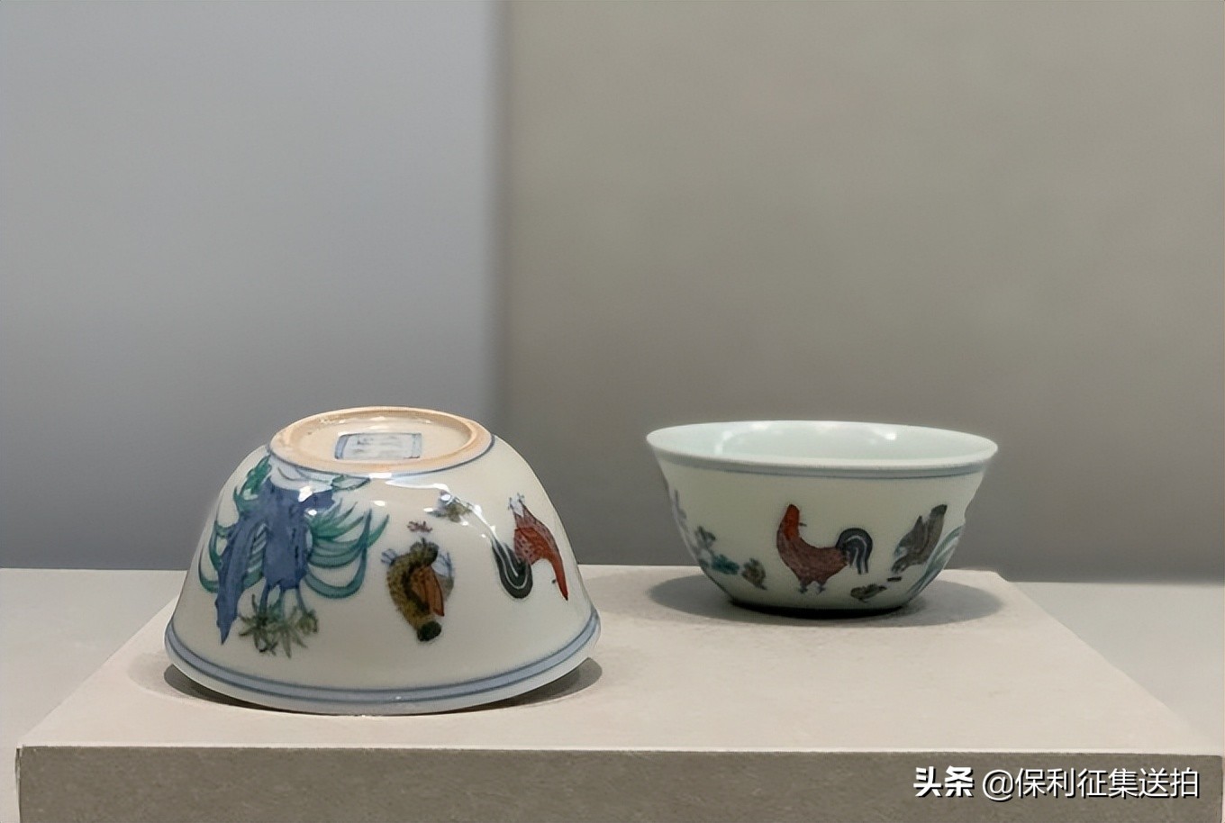 2亿元的青花鸡缸杯 (窑变釉茶杯龙蛋杯)