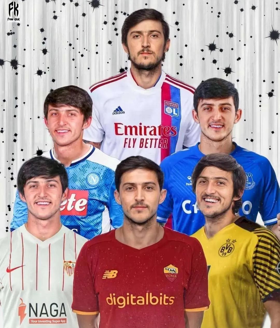 伊朗足球国家队头号球星,伊朗本届头号球星