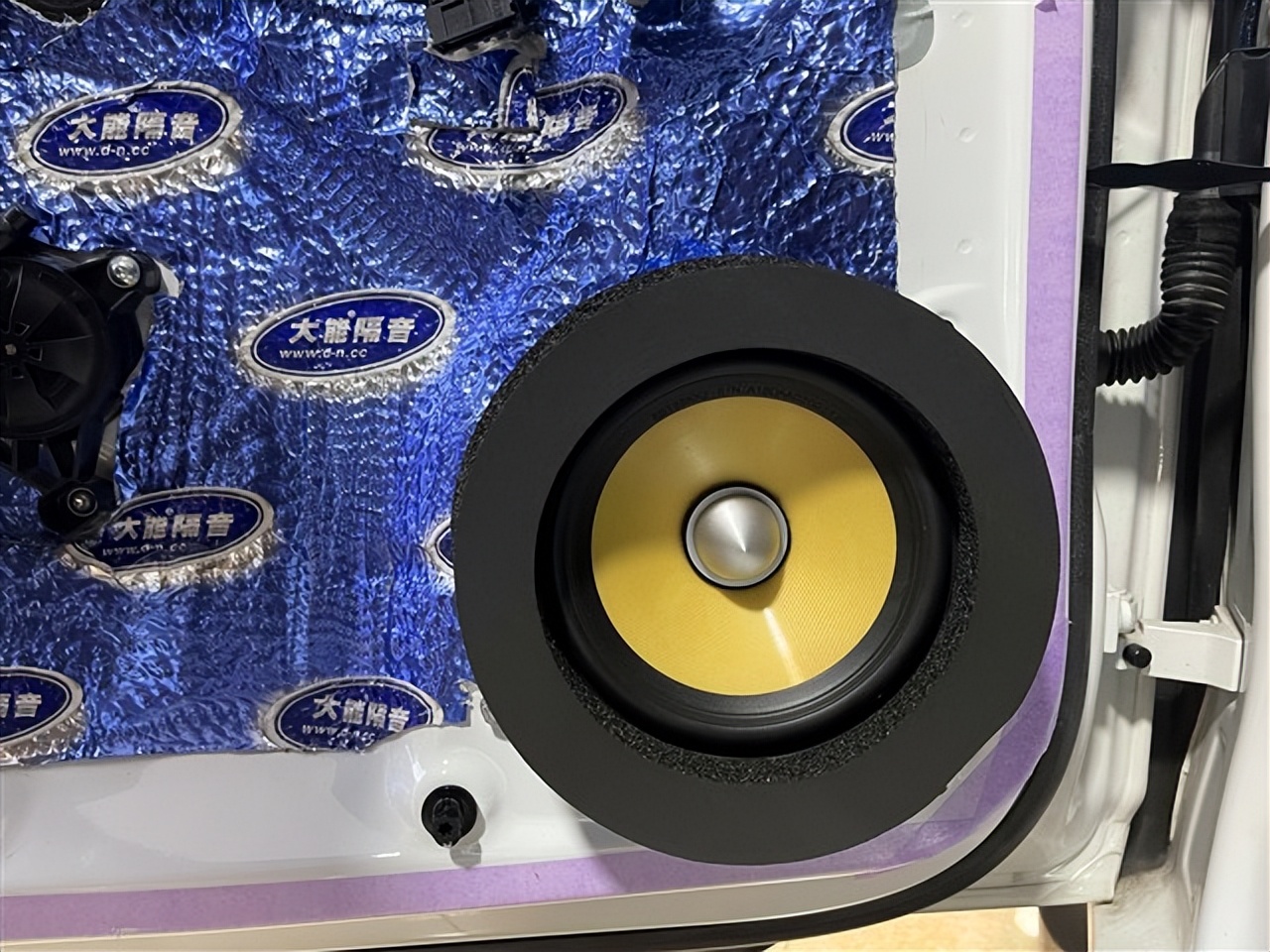 音响改装汽车音响劲浪,汽车音响改装黄盆喇叭