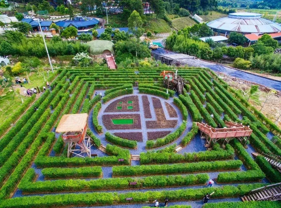 农庄休闲微型景观打造,乡村景观设计案例推荐