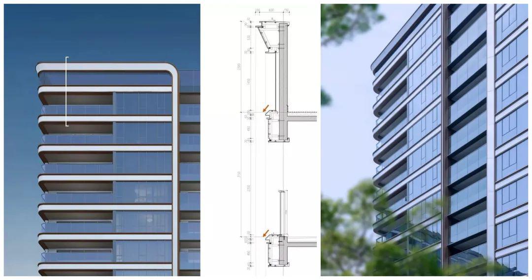 高端住宅立面效果图,高端住宅立面设计