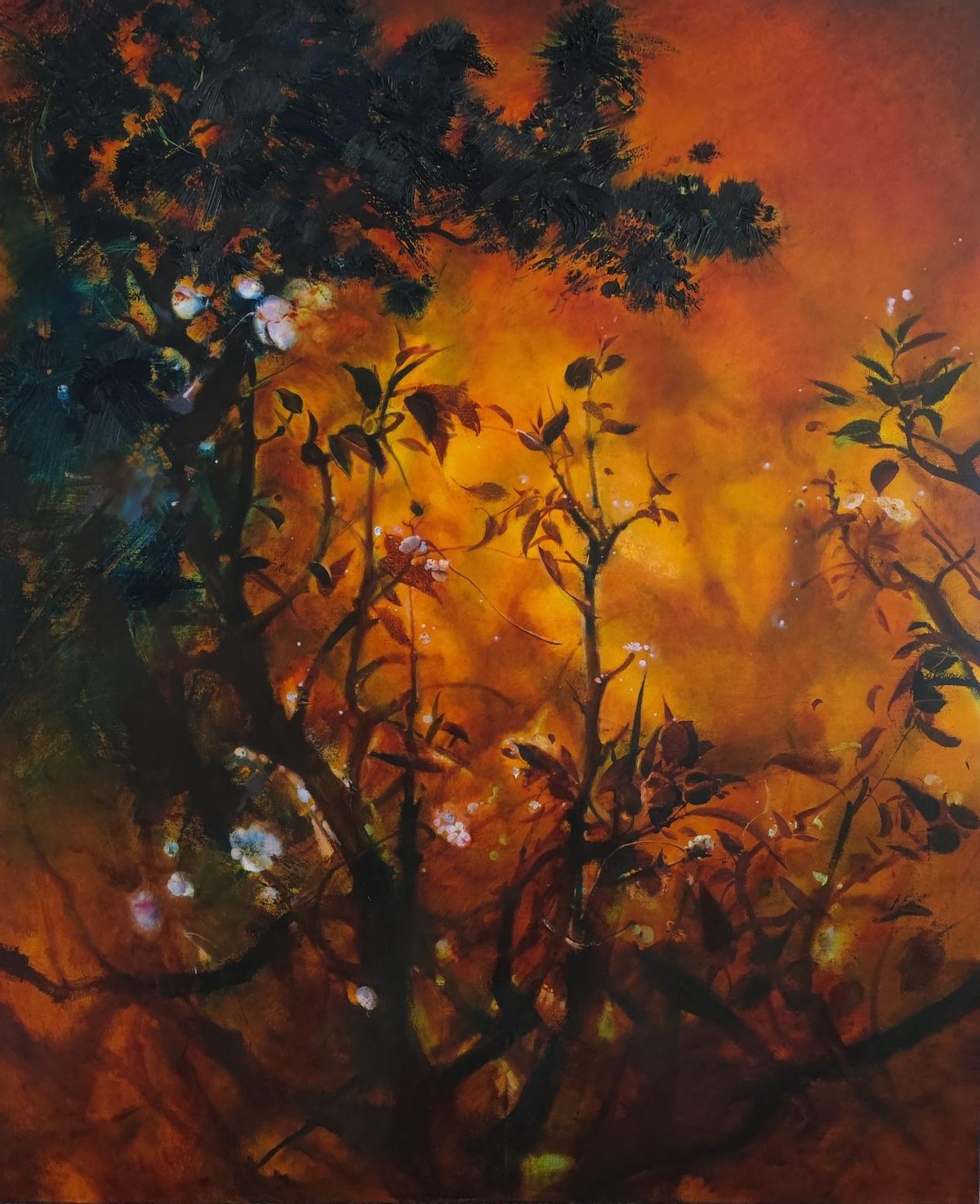 风景后期水墨,风景后期前后对比