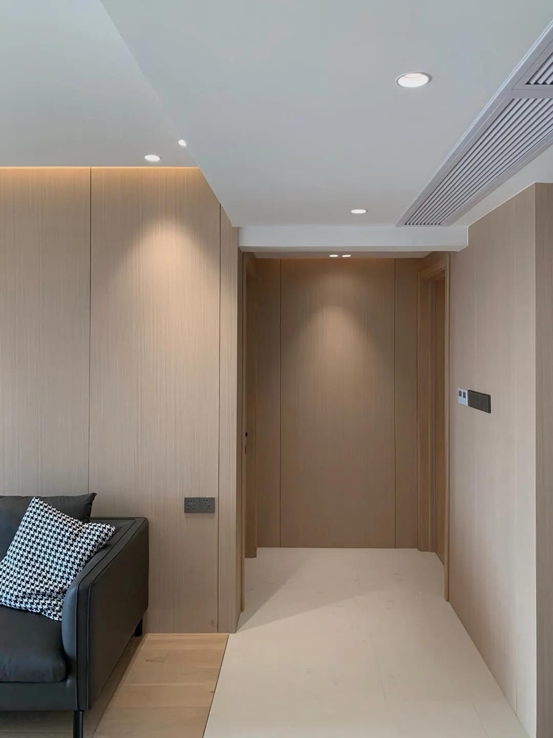 30平米木饰面门店装修效果图,2021木饰面板装修效果图