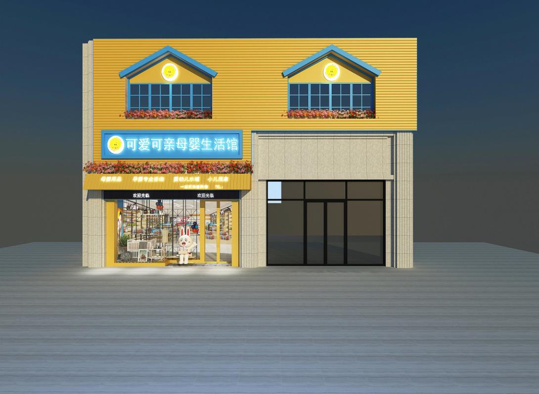 大连专业母婴店装修设计,合肥母婴店装修设计