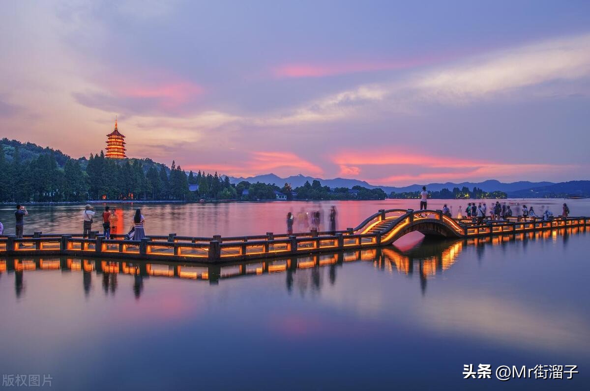 五一杭州西湖风景区,五一杭州西湖断桥
