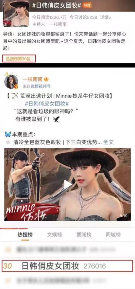 minnie女团仿妆,minnie仿妆韩国