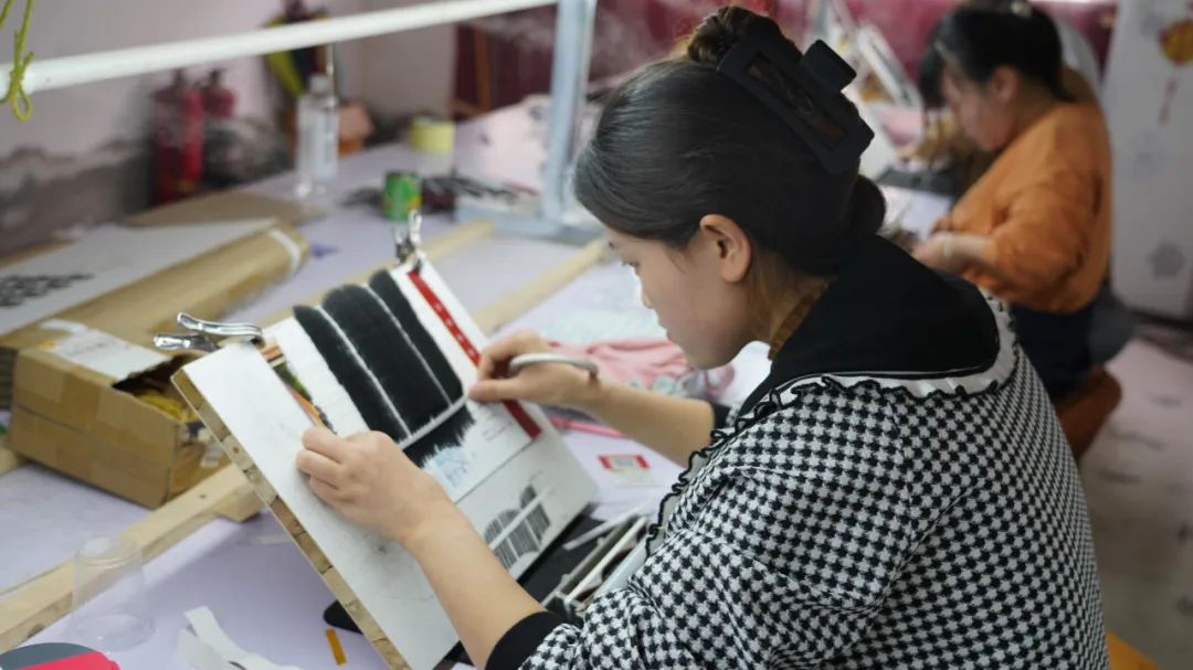 假睫毛产业发展前景,惠民县城假睫毛手工活