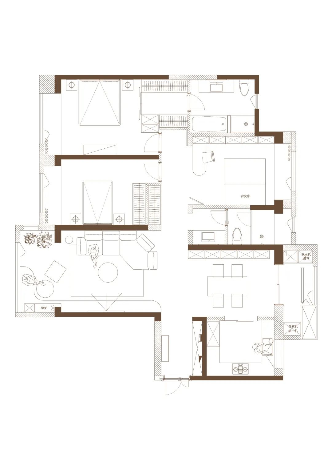 示觉设计|170㎡中粮瑞虹海景壹号,自然系轻法柔和私宅