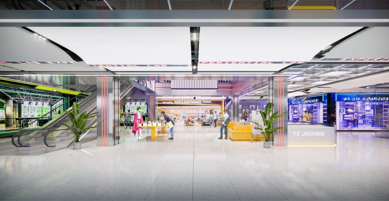 小体量商业改造设计案例|百联ZX创趣场聚焦次元文化独辟蹊径