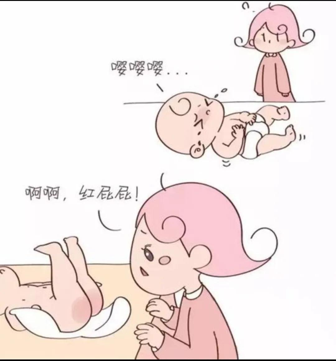 宝宝红屁屁擦什么效果最好,八个月宝宝红屁股