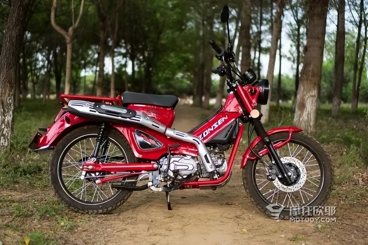 国产运动弯梁摩托车,宗申野米弯梁车架