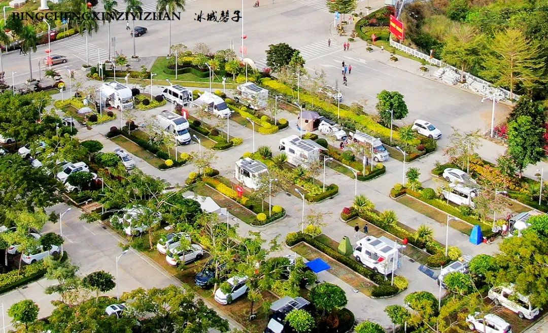 海南九所房车露营基地,三轮车自驾游穷游海南