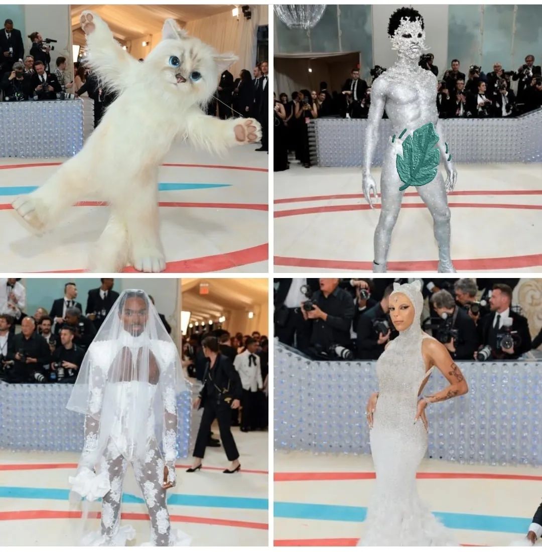 拖把头、海底生化人穿搭，美国这最受瞩目的一夜，如“群魔乱舞”