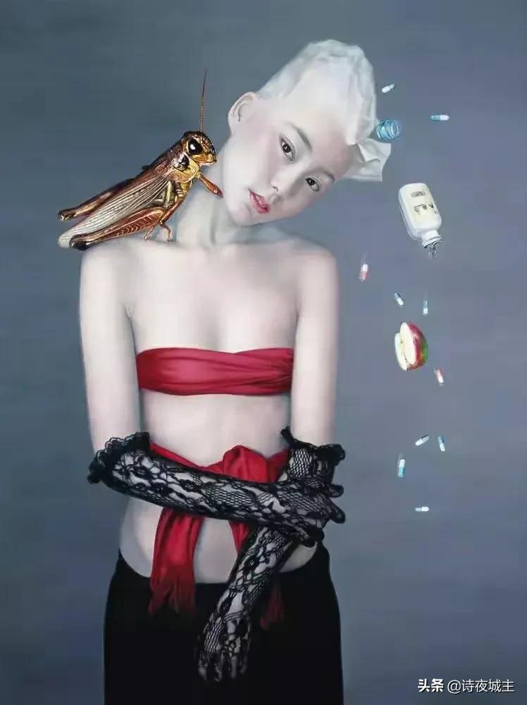 何红蓓人物油画作品欣赏,画家何红舟油画作品