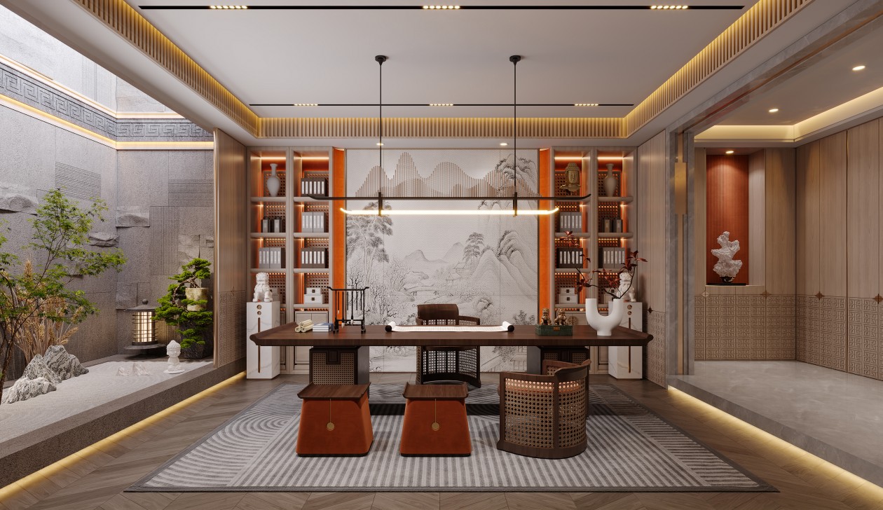 4个平方书房设计带床,40平书房设计图