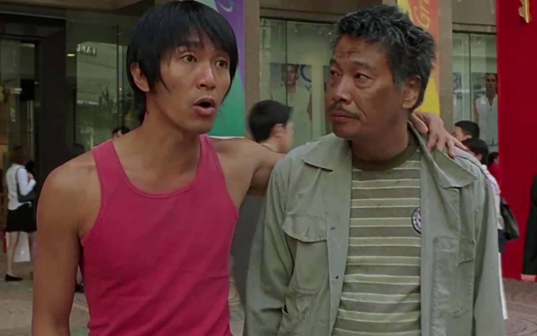 吴孟达黄金配角无奈哭的片段,吴孟达黄金右脚被打断