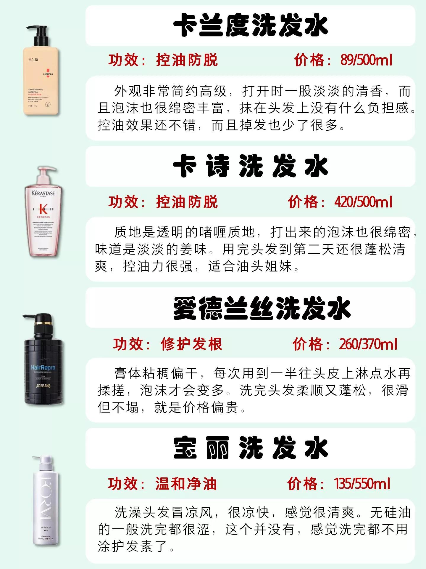 中国公认十大好用洗发水大曝光,十大公认最好用洗发水