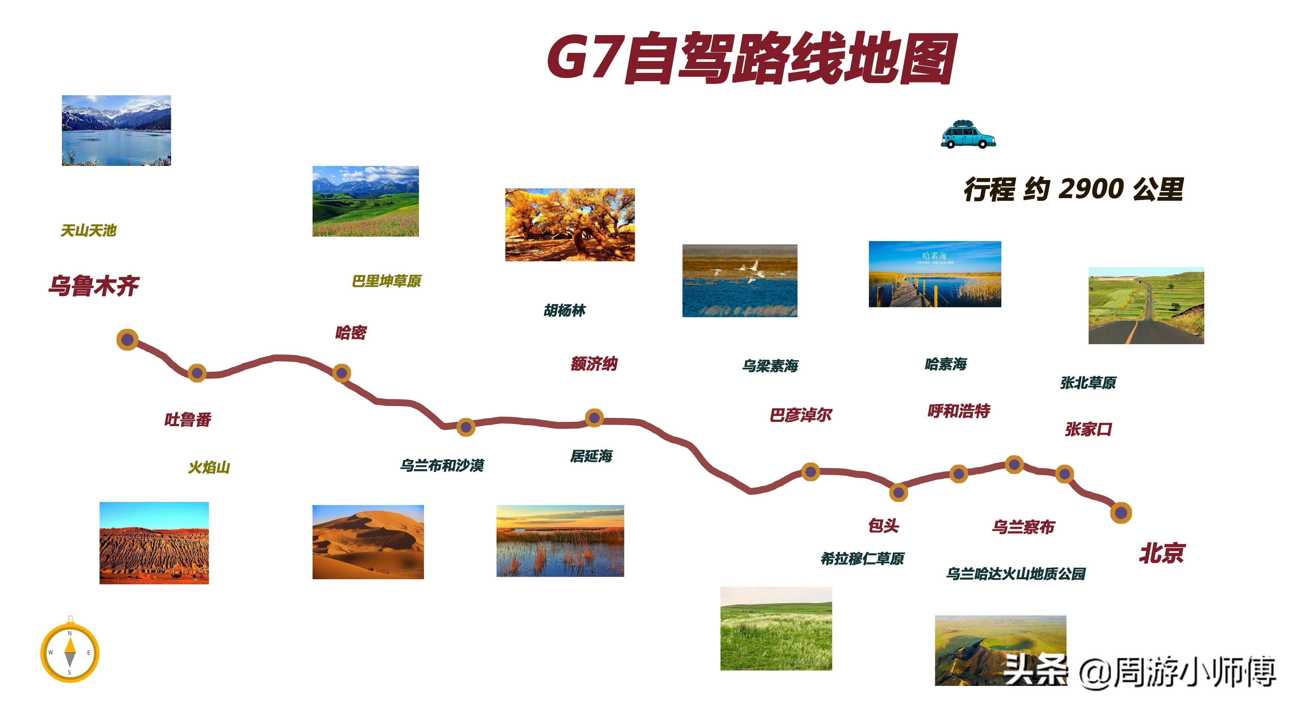 内蒙古经典自驾游路线,内蒙古精品旅游路线推荐