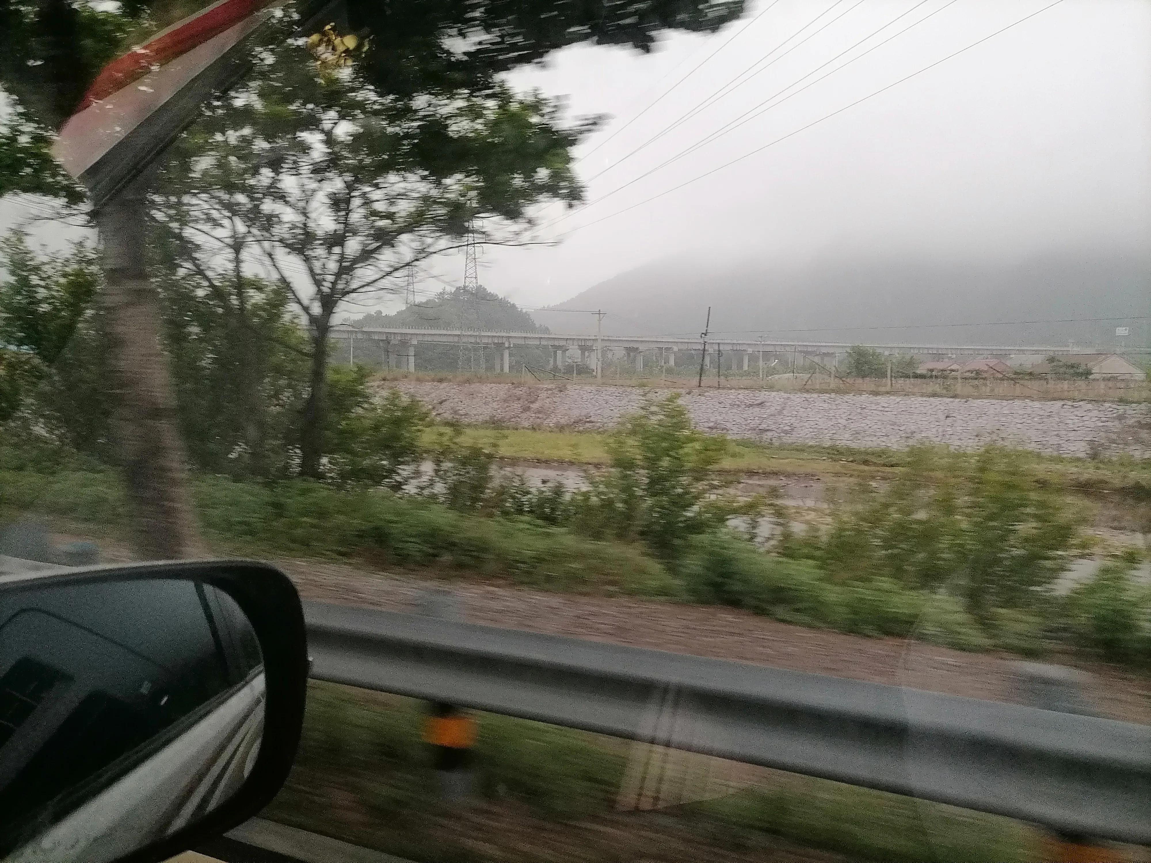 桂云花乡到步云山乡,大连通往庄河的路边风景美如仙境