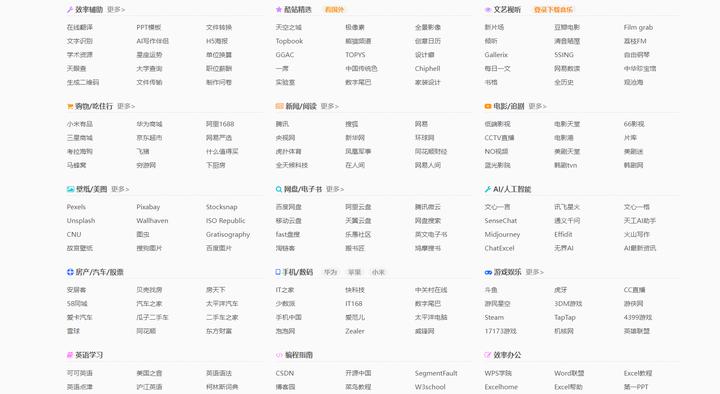 现在有哪些好用的导航网站,免费好用的导航网站