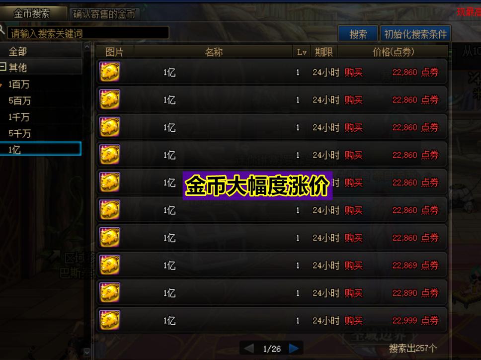 dnf现在还能买到的天空套,dnf现在最便宜的天空套