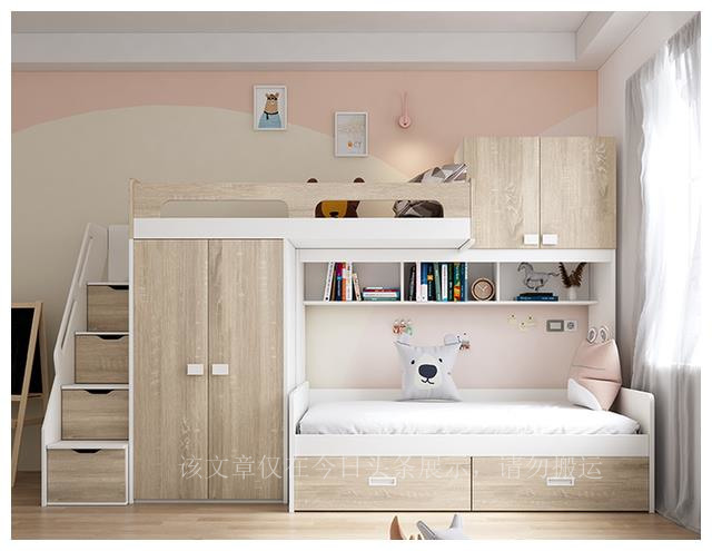 儿童房的上下床实用还是不实用呢,上下铺床到底适合儿童房吗
