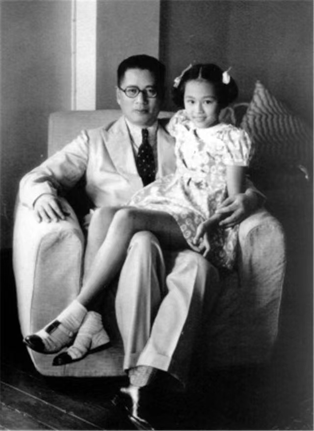 宋子文与蒋经国是什么关系,宋子文的三个女儿照片