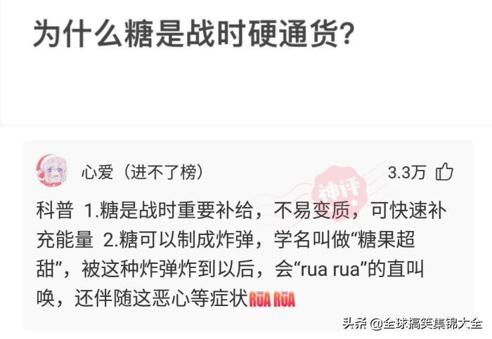 神回复不按套路出牌,神回复答出的都是高手