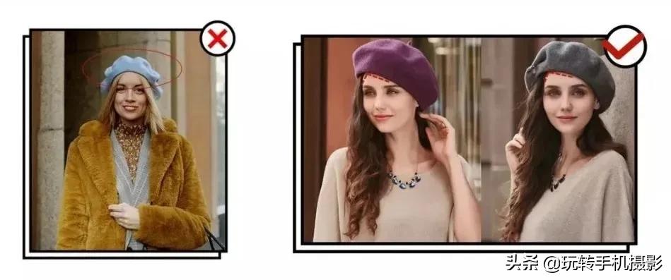 冬天戴帽子拍照摆拍技巧,冬天如何正确戴帽子拍照