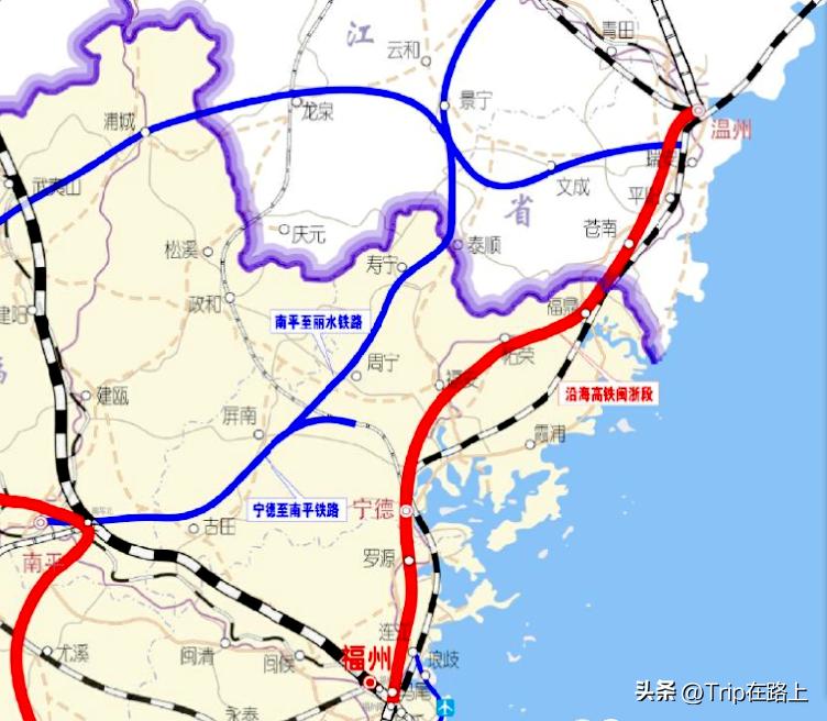 温州甬台温高铁温州段,甬广高铁温州