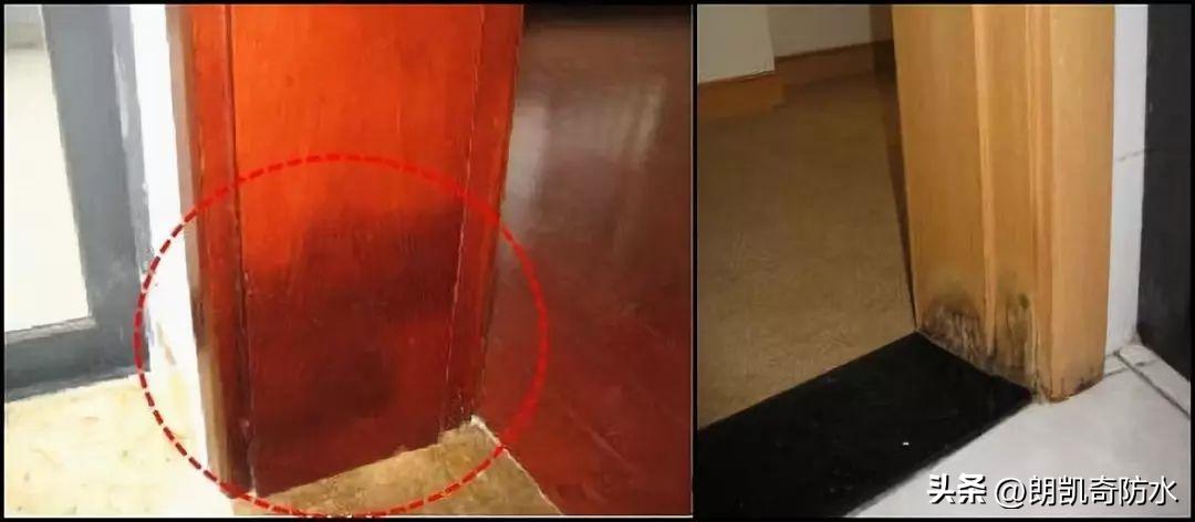 卫生间马桶边发霉发黑怎样处理,卫生间门套受潮发霉什么原因