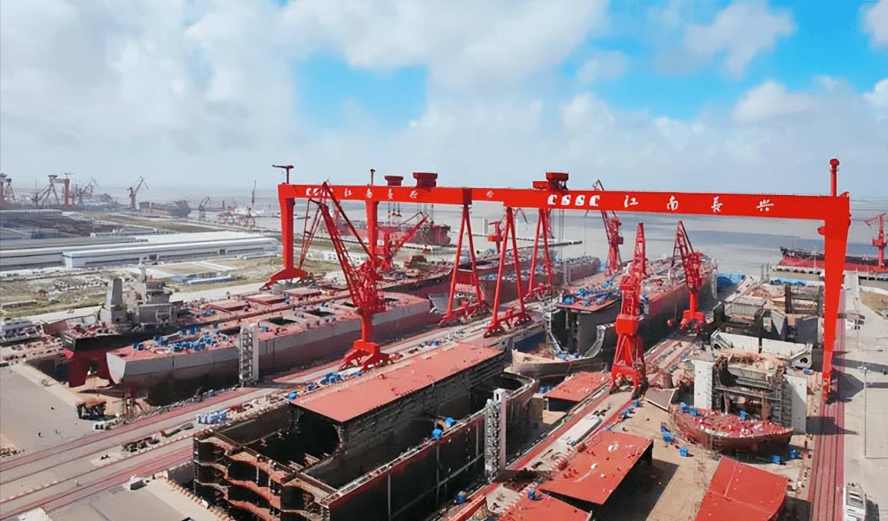 江南造船厂在造多少航母,上海江南造船厂造过多少军舰航母