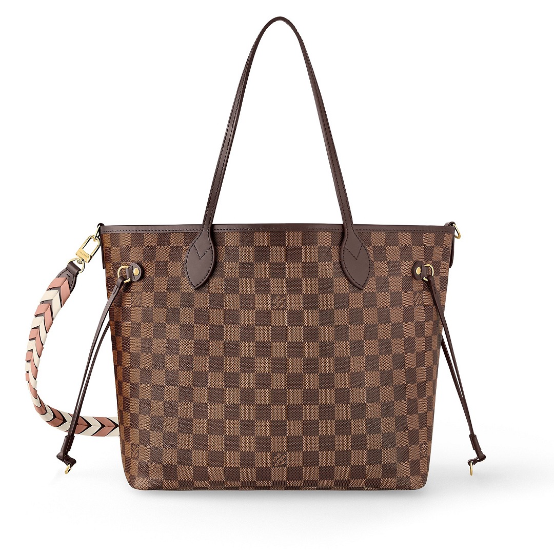 louisvuitton棕棋盘手拿包价格,louisvuitton包包的肩带会硬吗