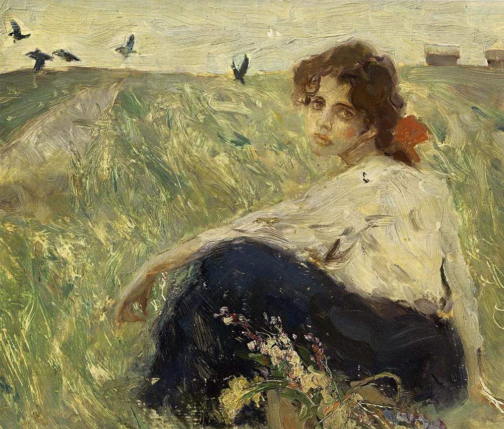 罗中立何多苓油画欣赏,何多苓人物油画教学视频