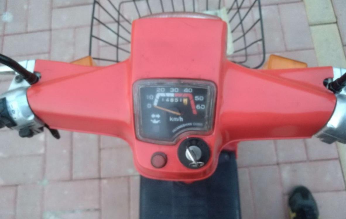 第一代潇洒木兰踏板摩托车,木兰踏板摩托