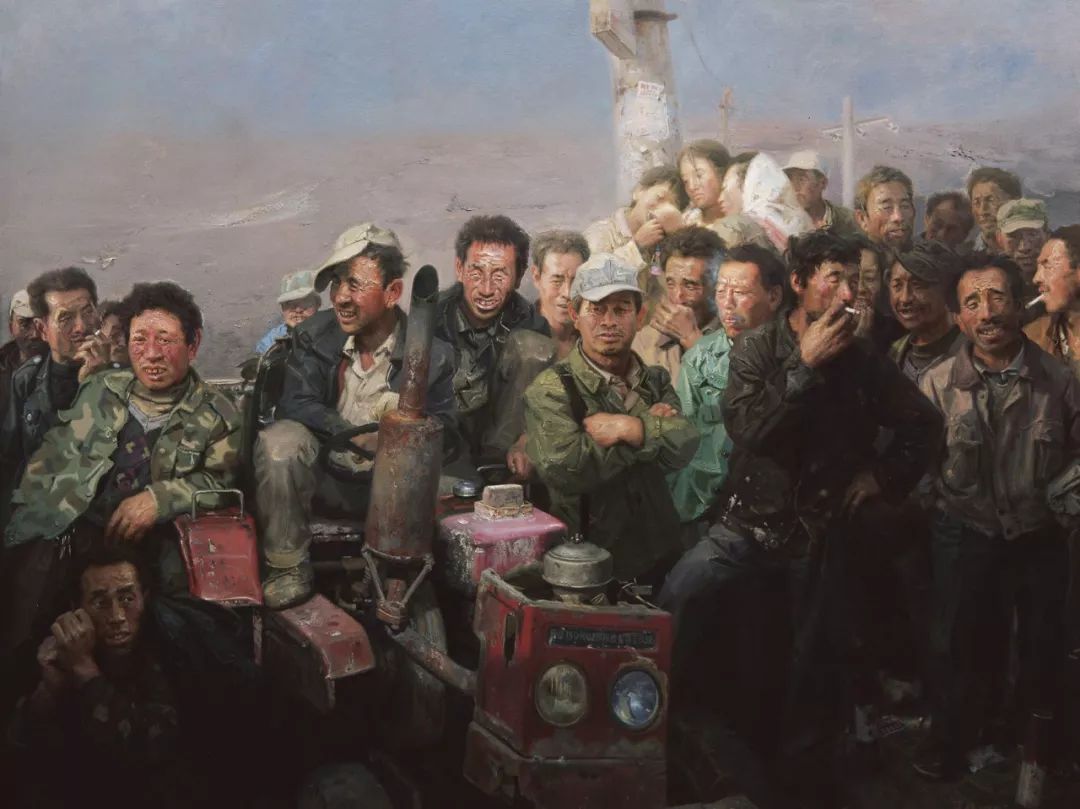 忻东旺金奖作品油画,忻东旺油画作品赏析