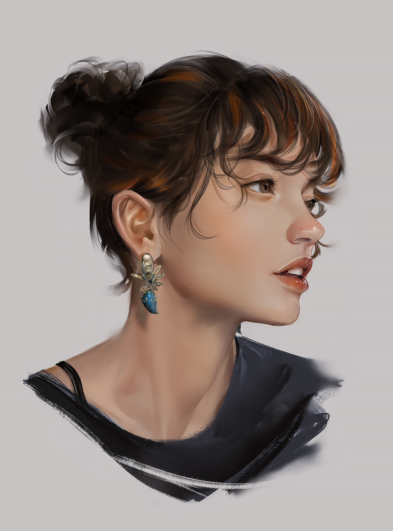 简单头像高级简约手绘清新意境,简洁个性头像手绘好看