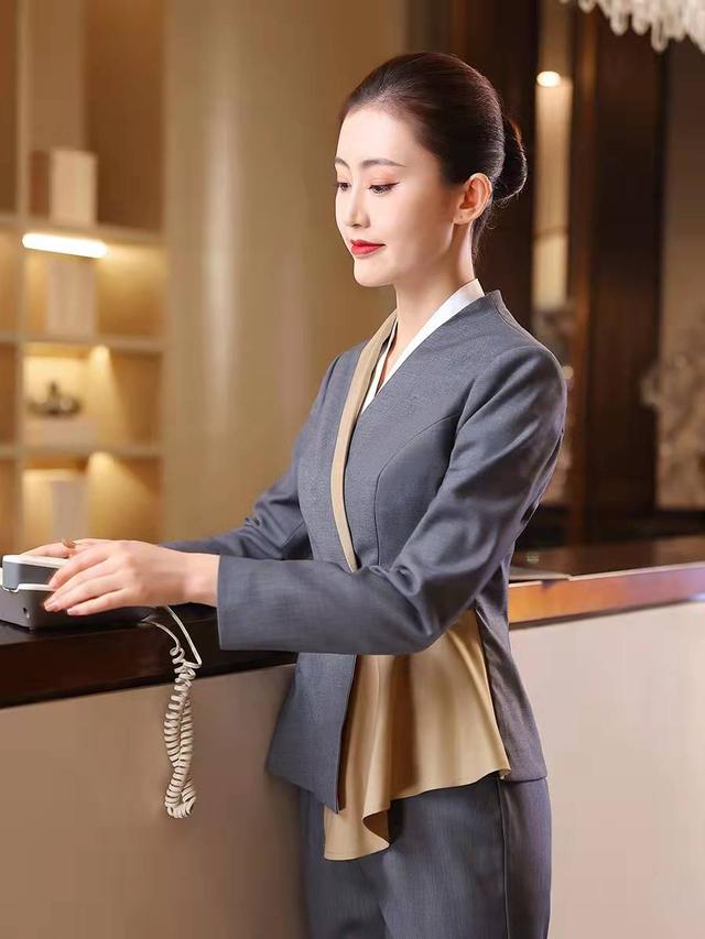 酒店专用客房服务员工作服,酒店客房服务员工作服