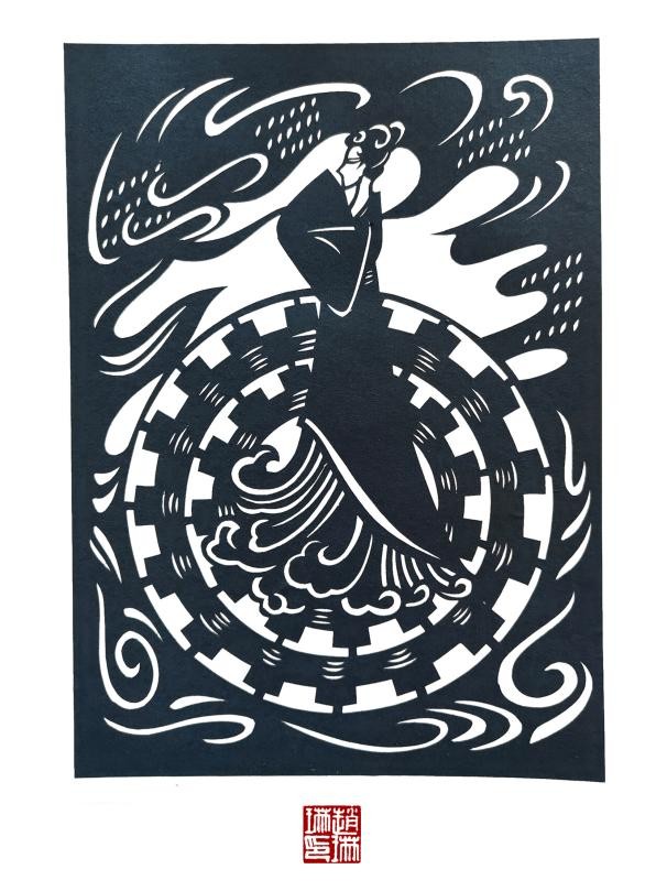 国学人物剪纸 (吴国人物剪纸)