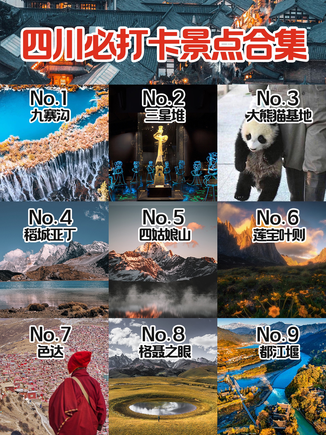 四川成都旅游攻略三天自由行攻略,成都旅游攻略必去景点大全12月份