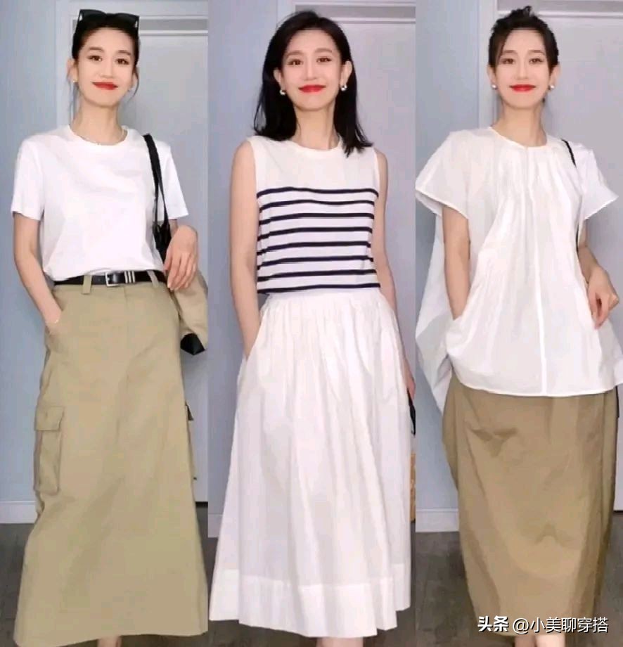 40岁的女人怎么穿搭才显高贵洋气,40岁夏季减龄气质遮肉穿搭