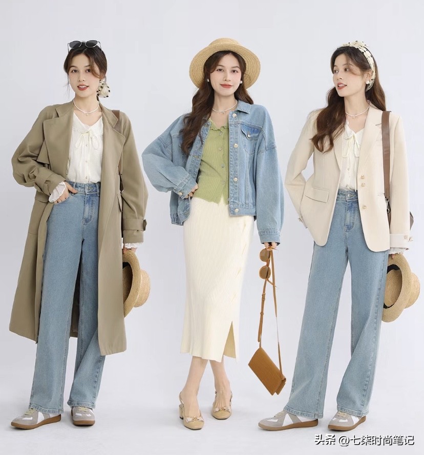 初春新搭配这样穿让你美出新高度,春季搭配还能这么穿简直美翻天