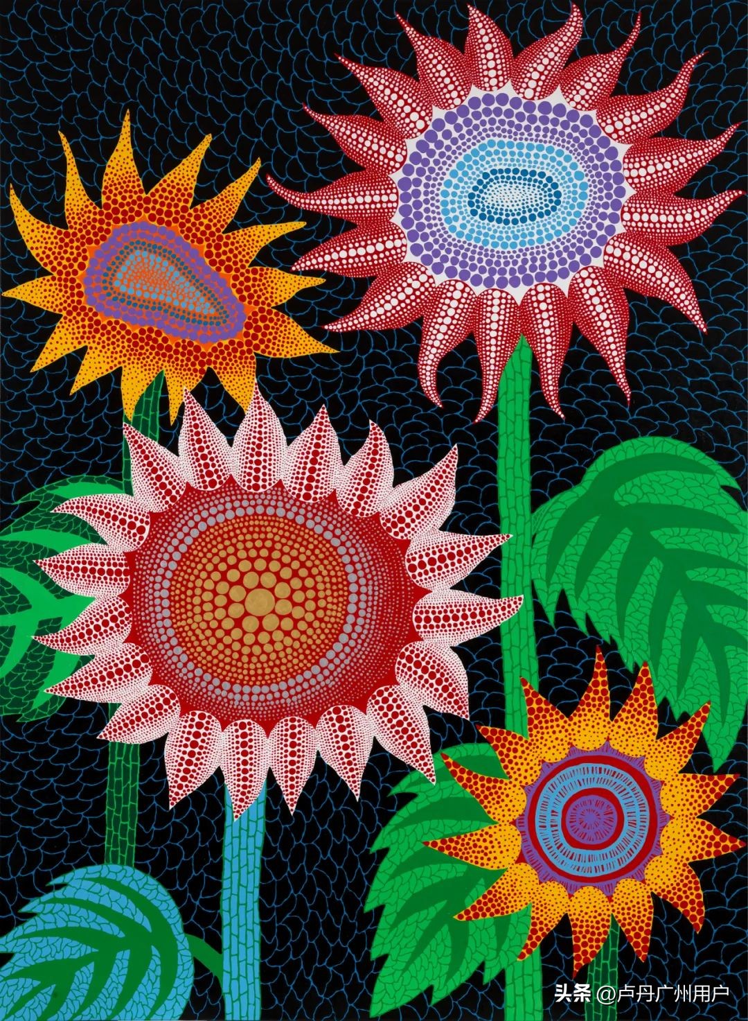 草间弥生作品欣赏,草间弥生画作