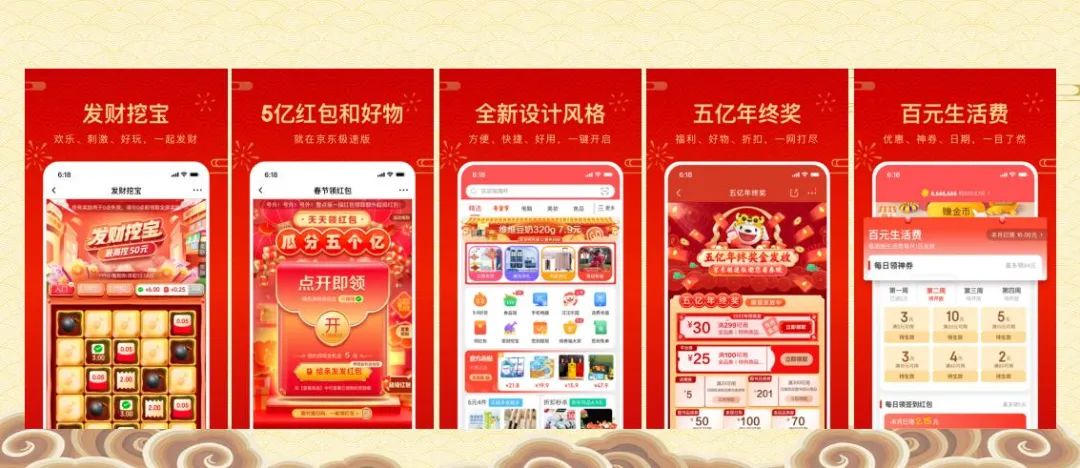 春节9大平台,百亿现金红包策略