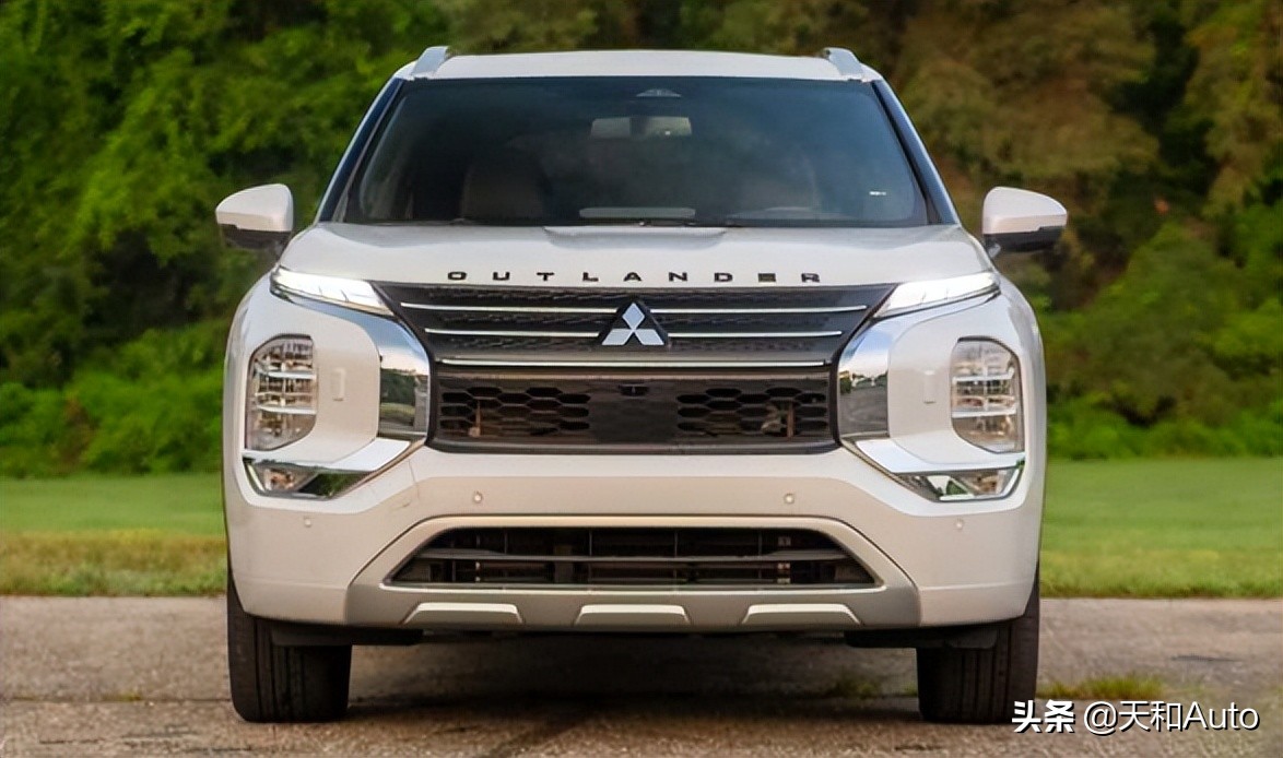 新一代三菱欧蓝德新车图解,三菱全新一代欧蓝德实拍